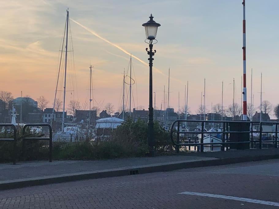 Gezellige Pipo Met Grote Schommel Aan Het Water Villa Medemblik Bagian luar foto